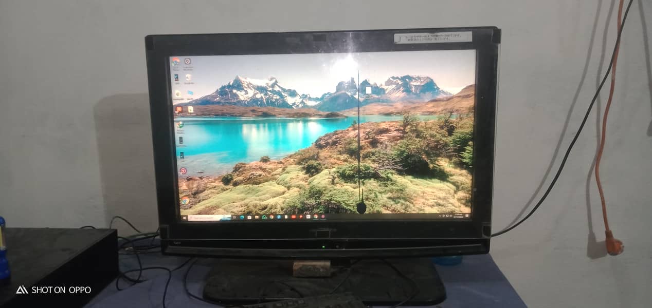 32 inch Japanese led and Hp CPU core i5 7