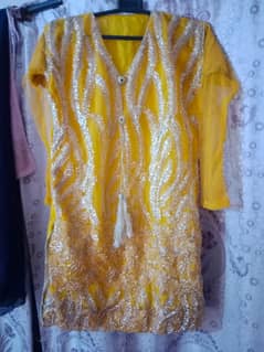 used mehndi dress