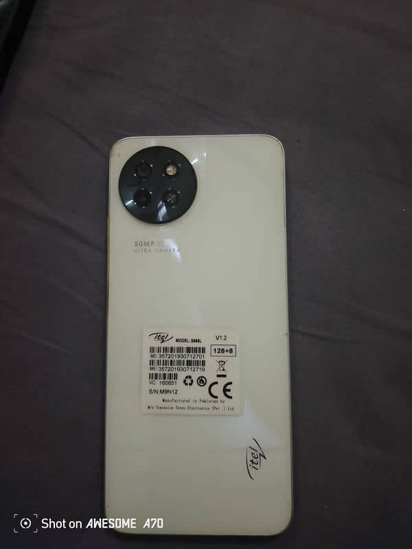 itel s23 8+8/128 gb box and charger available 0