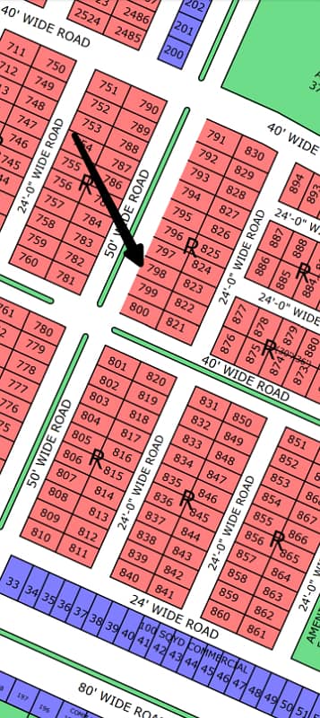 NORTH TOWN RESIDENCY PHASE 1 GOLD BLOCK 120syd westopen 50feet road face plot 0