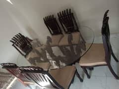 dining table with chairs