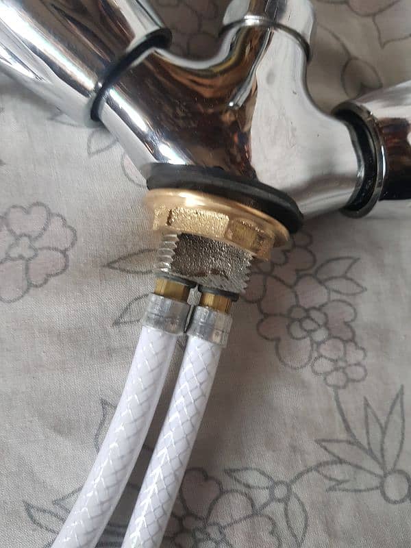 Basin Mixer Pure Brass(Peetal)Water Tap. High Quality. 1