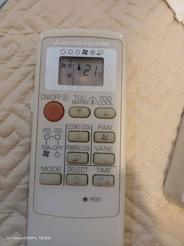 original Mitsubishi AC remote 3