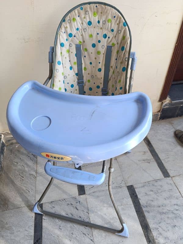 baby high chair made of aluminum frame 1