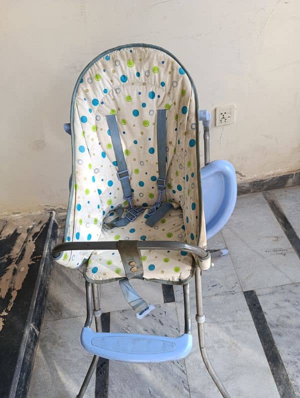 baby high chair made of aluminum frame 5