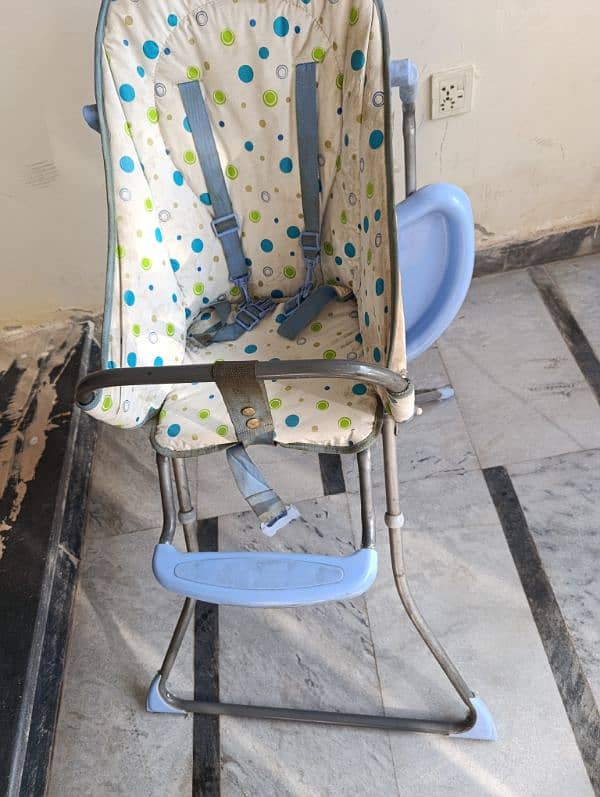 baby high chair made of aluminum frame 6