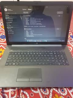 hp 8th gen 16gbram 256gb ssd 17inch(URGENT SALE)