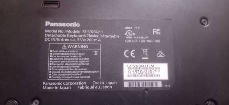 panasonic FZ-Q2 m5-6y57 3