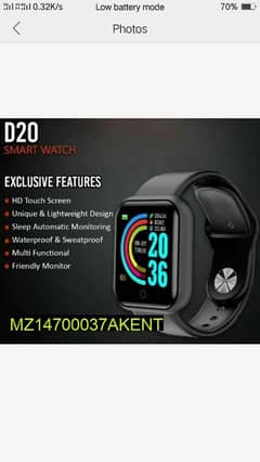 D20 smart watch