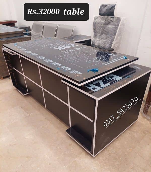 Executive Office Table L shape design Modern Tables 13