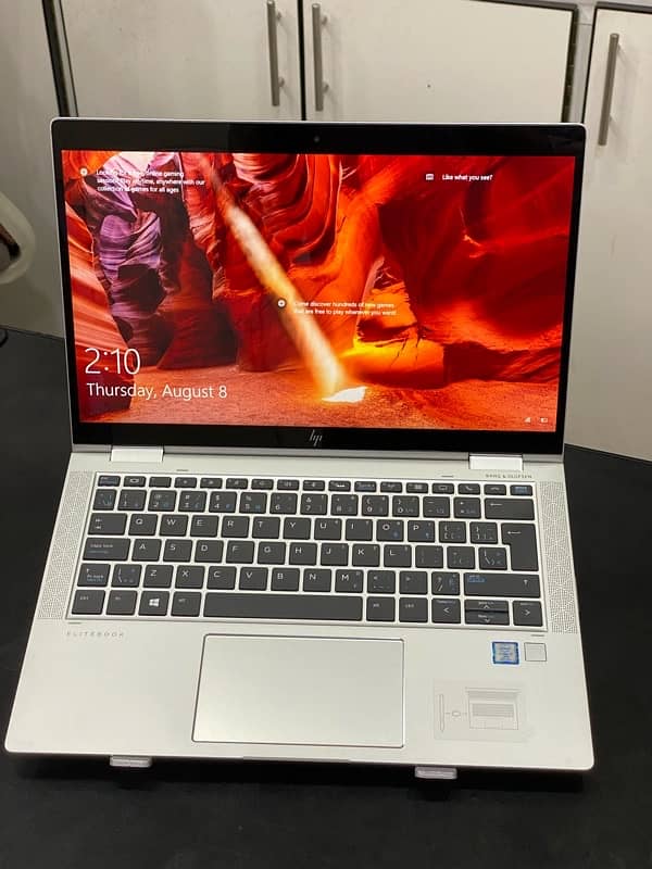 HP Elitebook 1030 G4 Core i7 8th gen 16gb ram Touchscreen X360 Laptop 8