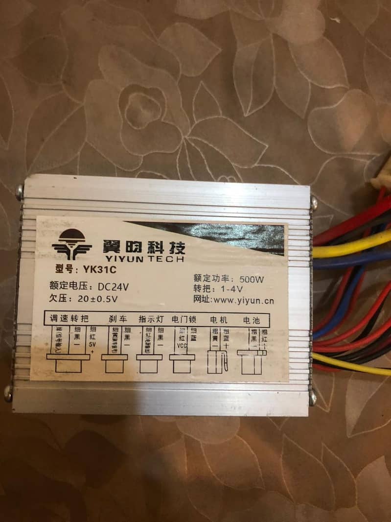 DC motor speed controller 0