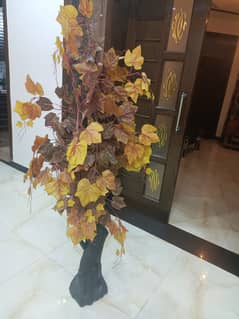 Plastic artificial tree for decoration