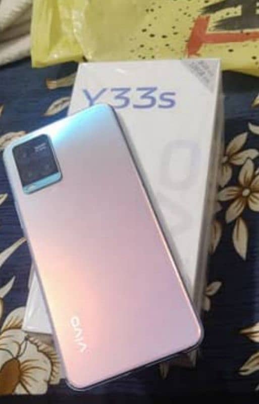 Vivo Y33 S  with Box original Charger 5