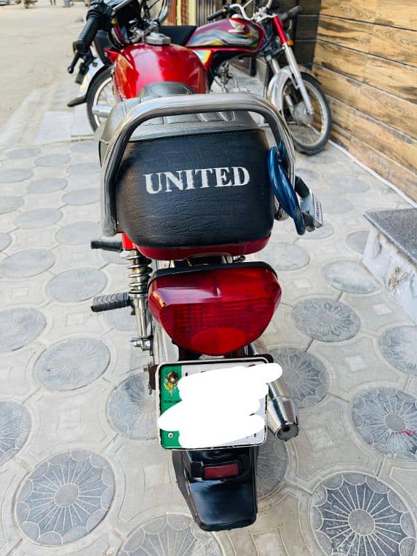 United 70cc bike 3