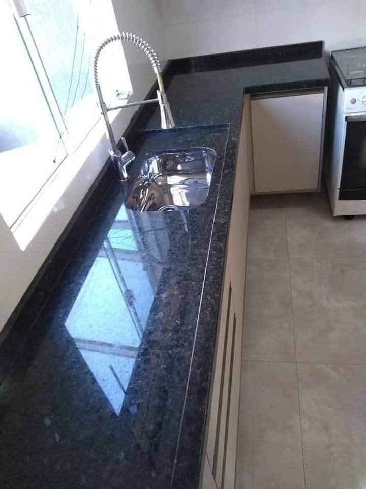 kitchen cabinet and granite marble 4