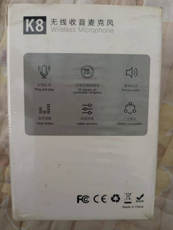 K8 Wireless Microphone 2