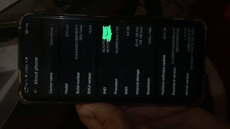 Huawei y9s 6/128gb 5