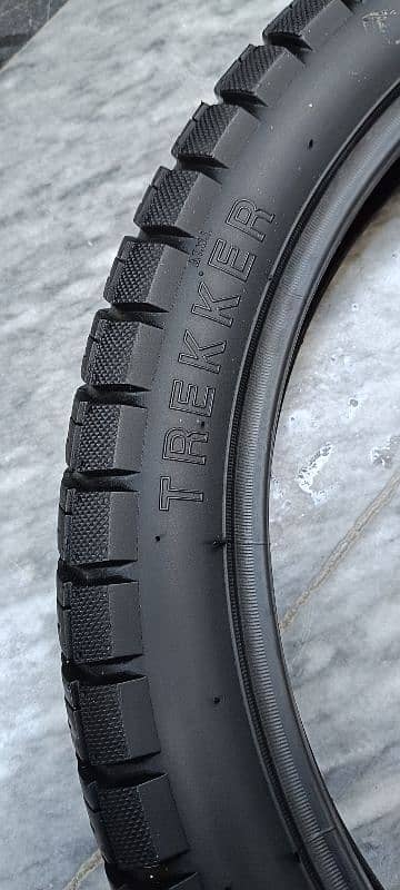 Tyre Panther Trekker 90/90-18 Rear With Tube 2