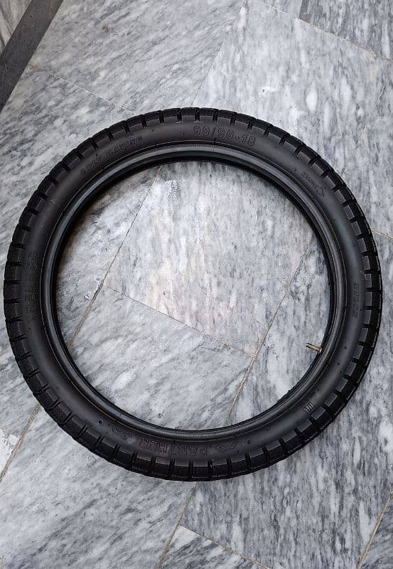 Tyre Panther Trekker 90/90-18 Rear With Tube 3