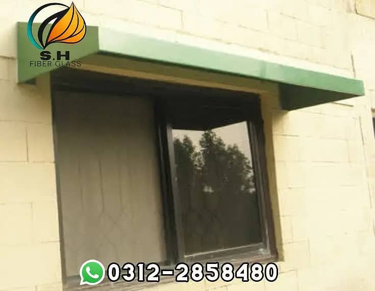 Fiber Glass works window shade fiber shade Fiberglass in Karachi 1