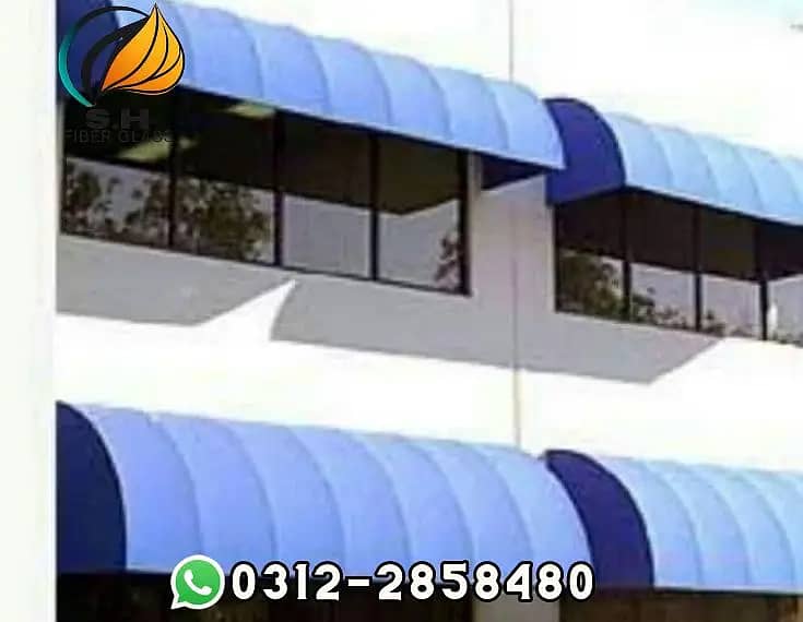 Fiber Glass works window shade fiber shade Fiberglass in Karachi 10