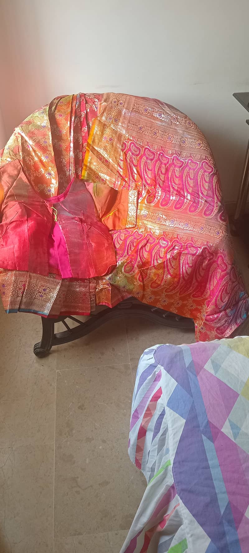 2 sarees with blouse 2