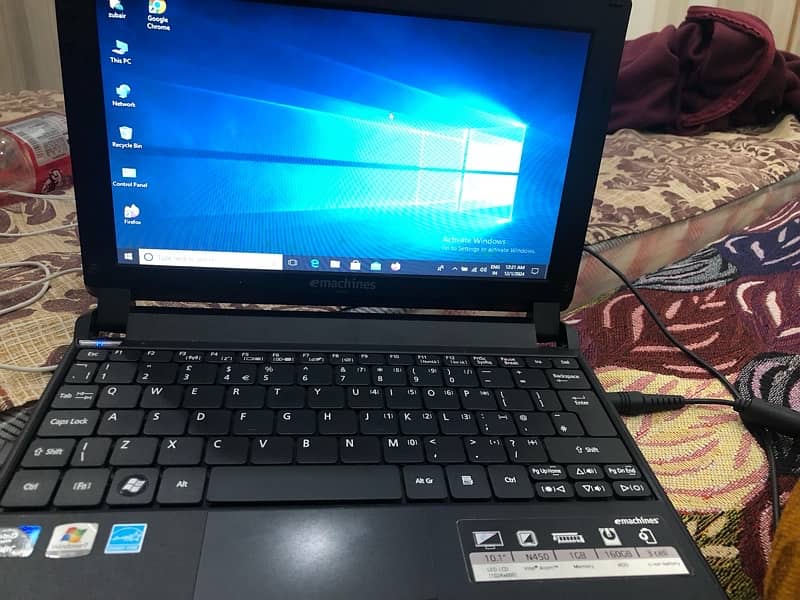 emachine laptop 1 gb ram and 1gb extandable 1