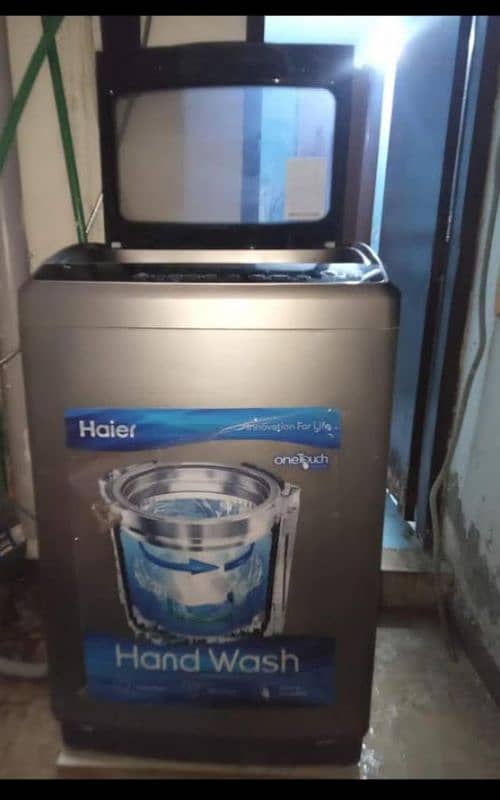 Haier automatic machine 2 month used 03064428608 0