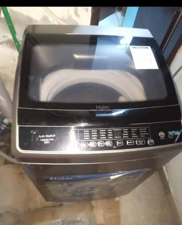 Haier automatic machine 2 month used 03064428608 1