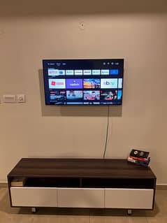 console table for TV and tv rack