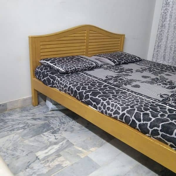 Argent Sale Double bed with Mattress 2