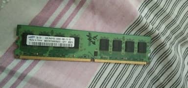 2gb + 1gb ram ddr2 for sale