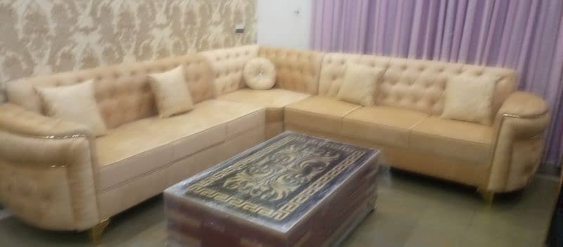 L Shape Sofa, Sofa set, Bed, Dining, Center Table, Furniture Sale 1