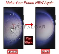 Crack Display repair Samsung S10plus ,S22,S23ultra Note20Ultra,Note10,