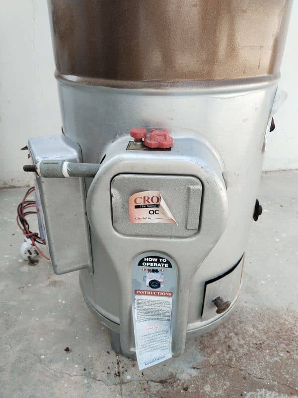 Crown 30 Gallon Electric+ Gas Geyser Available For Sale 2