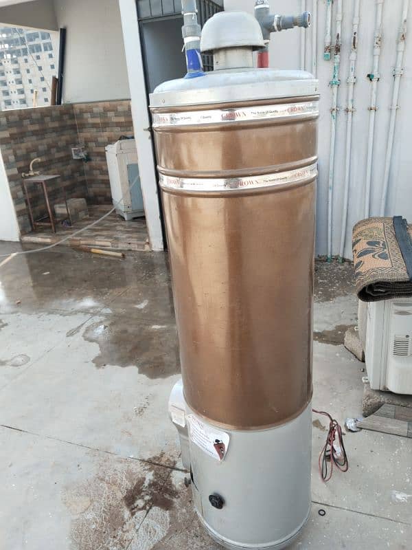 Crown 30 Gallon Electric+ Gas Geyser Available For Sale 4