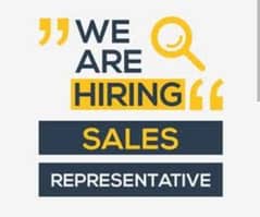 Female Sale and Marketing staff required