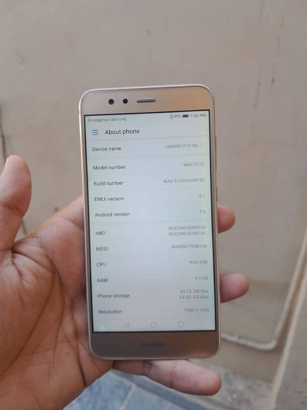 Huawei P10 lite 4/64 Dual Pta proved 4