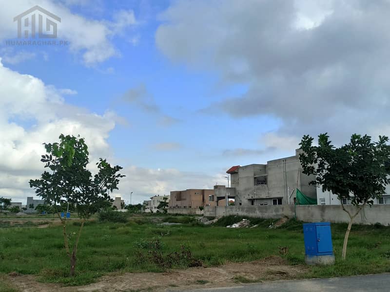 Facing Park 5 Marla 1471 Plot For Sale Now In A Block DHA 9 Town 0