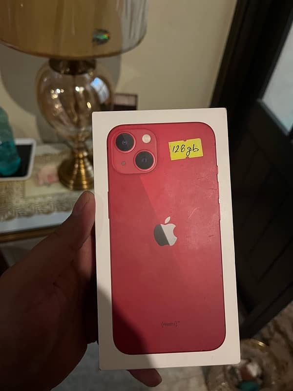 iphone 13 Product Red 128gb PTA 0