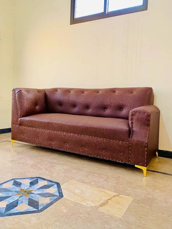 8 seater turkey leather Sofa set 4