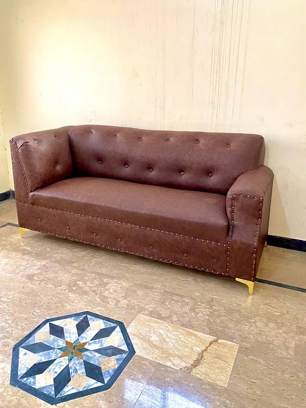 8 seater turkey leather Sofa set 5