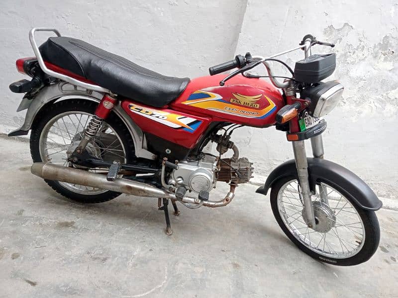 Pak Hero 70 model 2014 good condition smooth engine sound 4