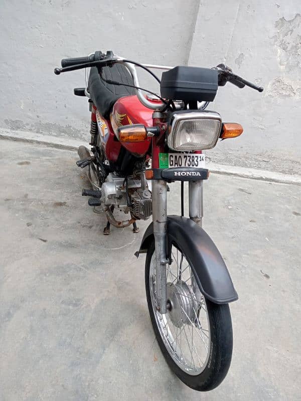 Pak Hero 70 model 2014 good condition smooth engine sound 10