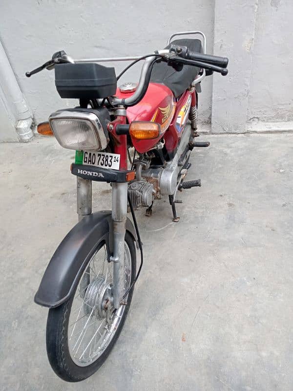 Pak Hero 70 model 2014 good condition smooth engine sound 11