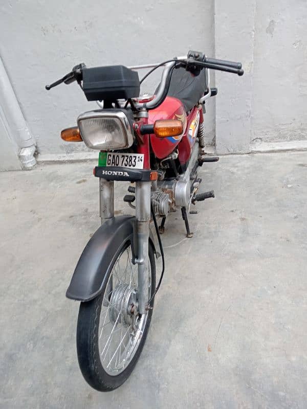 Pak Hero 70 model 2014 good condition smooth engine sound 12