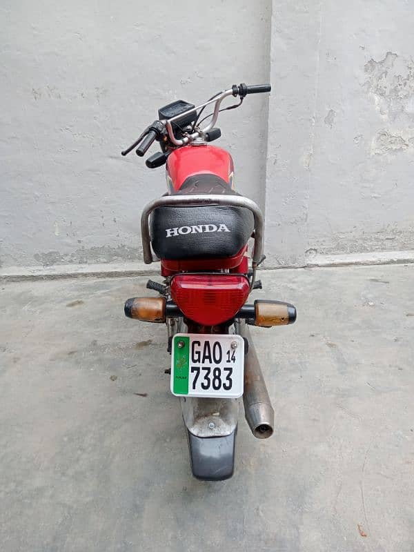 Pak Hero 70 model 2014 good condition smooth engine sound 13