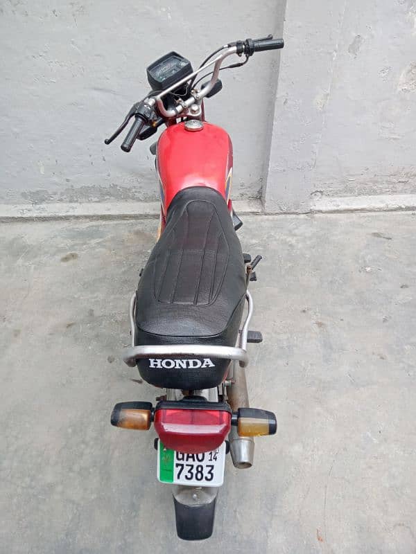 Pak Hero 70 model 2014 good condition smooth engine sound 14