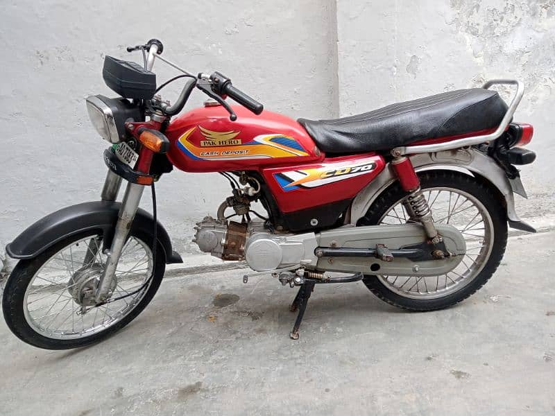 Pak Hero 70 model 2014 good condition smooth engine sound 15